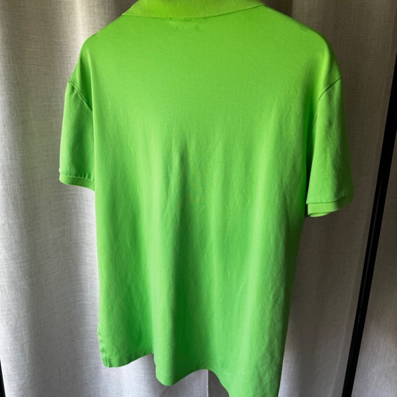 3 Polo Ralph Lauren Pima Cotton Polos | Size L | Red, Green, Blue - Picture 11 of 15